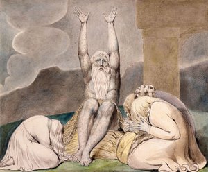 Jobs wanhoop door William Blake